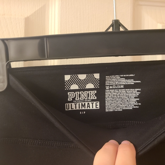 PINK Victoria's Secret Ultimate Yoga Leggings - Pure Mesh Piecing - Size Small - Picture 7 of 9